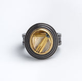 Rutilated Quartz  Ring