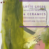 Lotte Goede Intuitive Paintings and Ceramics