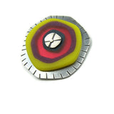Organic Donut Brooch