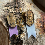 Weasel Warrior Brooch