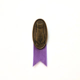 Weasel Warrior Brooch