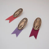 Weasel Warrior Brooch