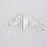 Origen Triangle Hoop Earrings