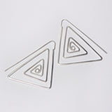 Origen Triangle Hoop Earrings