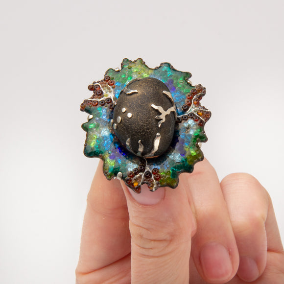 Navah Langmeyer | Cornish Sea Stone Ring