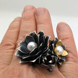 Carolina Andersson | Flower Ring No4 "Succulent Trio"