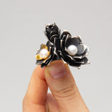 Carolina Andersson | Flower Ring No4 "Succulent Trio"