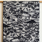 Plethora of Motifs - Leaves of Ebony necklace and earring set