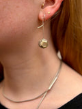 Drop Hollow Earrings by Liaung-Chung Yen