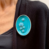 Flower Brooch by Monika Krol