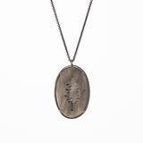 Pierced Tree Necklace - Sterling