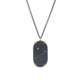 Engraved Mountain Necklace Roval - Prong