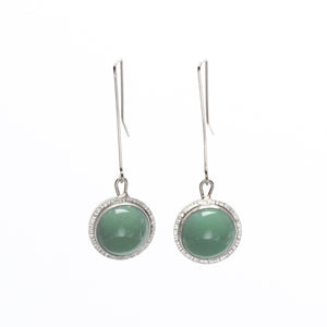 Enamel Earrings inspired by Yukata