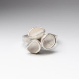 Fairy Cup Cluster ring  on Narrow band