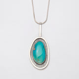 Turquoise Line Pendant