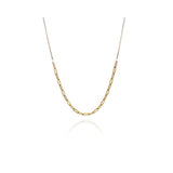 Mixed Metal Chain Necklace