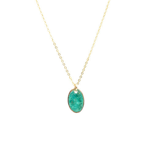 Mini Oval Necklace