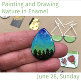 Painting & Drawing Nature in Enamel