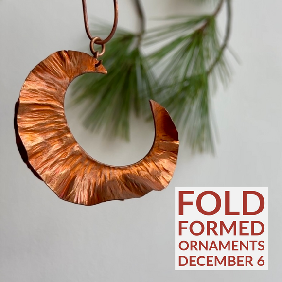 Fold Forming Holiday Ornaments