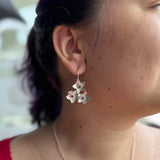 Sakura - Triple Blossom Earrings