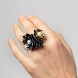 Carolina Andersson | Flower Ring No4 "Succulent Trio"