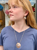 Marcia Geving | Necklace, Mokume with Pearls