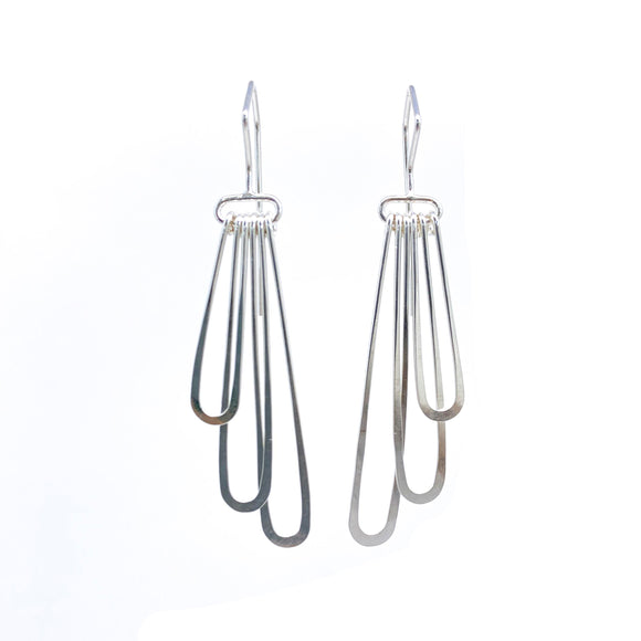 Long Droplet Hook Earrings