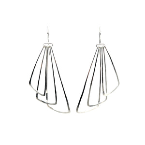 Long Deco Wing Earrings