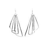 Long Deco Wing Earrings