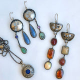 Freshly Unearthed Azurite Necklace
