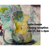 Lotte Goede Intuitive Paintings and Ceramics
