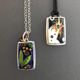 Space Journey Pendant Necklace/Brooch