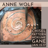 Chisel Patterning Mokume Gane