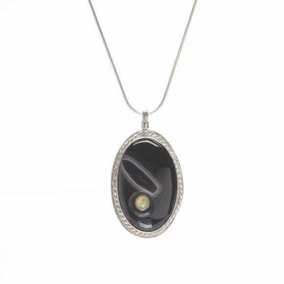Stone in Stone Necklace