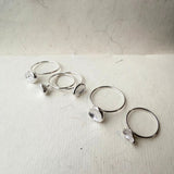 Organic form stacking ring