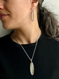 Quartz, Diamond  Necklace