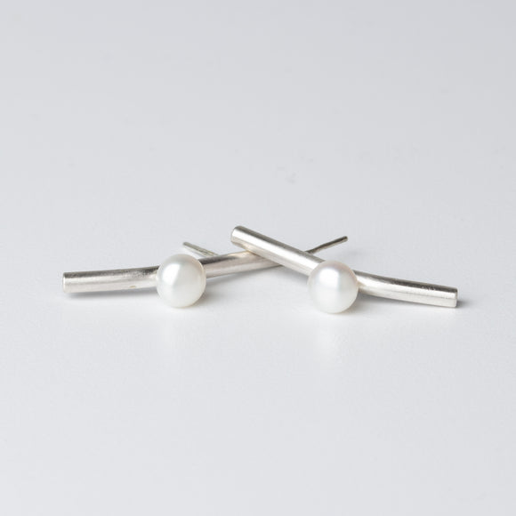 Lines & Pearls Earrings