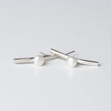 Lines & Pearls Earrings