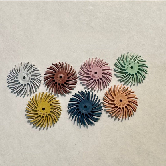 Radial Discs,  Grit Assortment, 7/8
