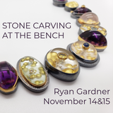 Stone Carving at the Bench