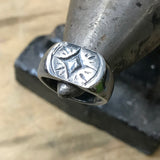 Wax Carved Signet Ring