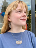 Stephanie Benson | Wood Grain Necklace