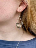 Stephanie Benson | Wood Grain Earrings