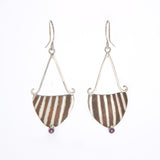 Stephanie Benson | Wood Grain Earrings