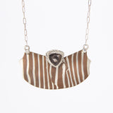 Stephanie Benson | Wood Grain Necklace