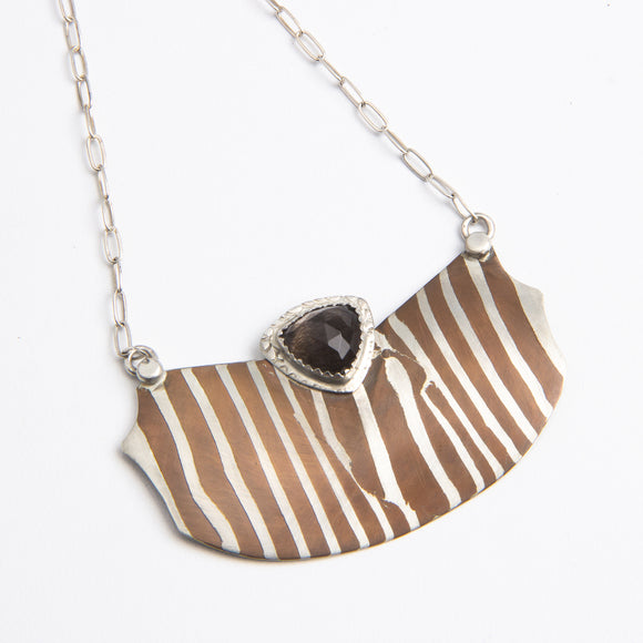 Stephanie Benson | Wood Grain Necklace