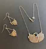 Stephanie Benson | Wood Grain Necklace