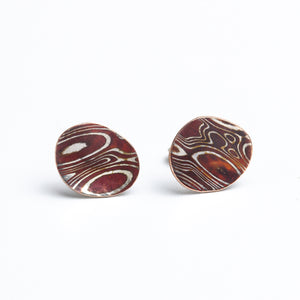 Dana Cassara | Beach Agate Stud Earrings