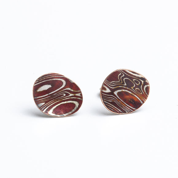 Dana Cassara | Beach Agate Stud Earrings