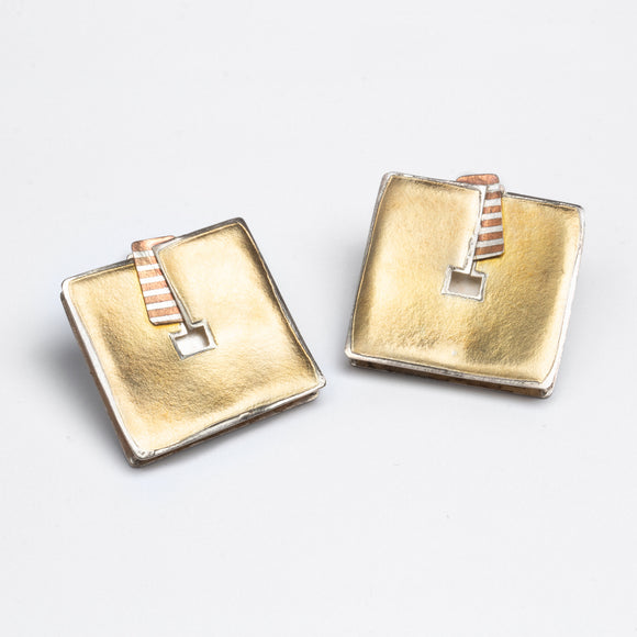 Micki Lippe | Untitled Gold Earrings